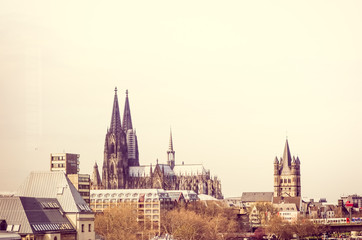 Fototapeta premium Gothic Cathedral in Cologne