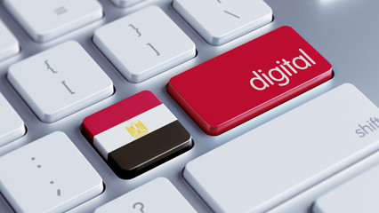 Fototapeta premium Egypt Digital Concept