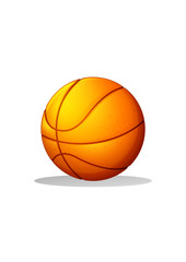 Obraz premium A basketball ball