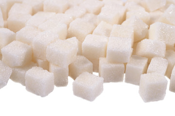 Heap of refined sugar