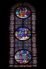 Vitrail de la Basilique de Paray-le-Monial