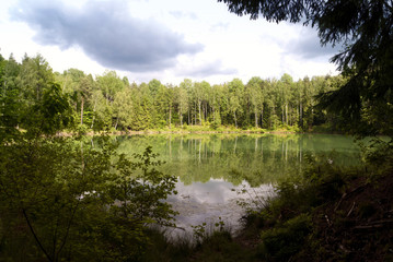 Lake in Upper Palatinate, Germany