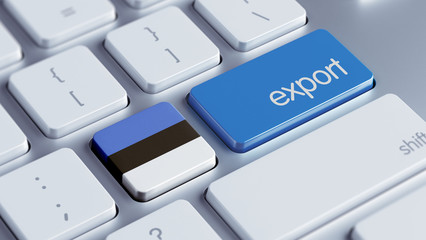 Fototapeta premium Estonia Export Concept