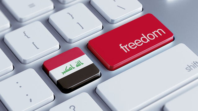 Iraq Freedom Concept
