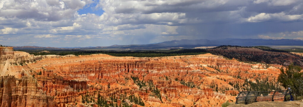 panoramique sur yowimpa Point, Bryce Canyon