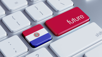 Fototapeta premium Paraguay Future Concept