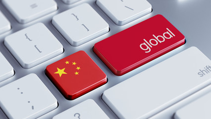 Fototapeta premium China Global Concept