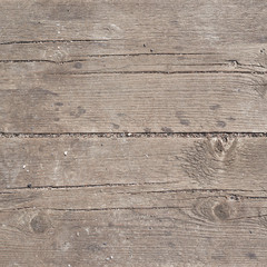 Fototapeta premium Old threadbare wooden surface