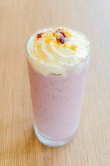 Blueberry smoothie