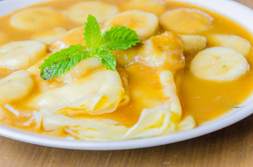 Crepe banana