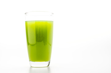 Kiwi juice glass