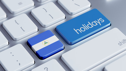 Fototapeta premium Nicaragua Holidays Concept