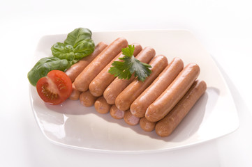 Thin sausage