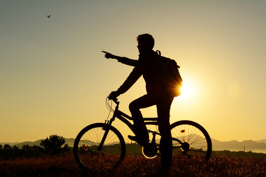 bisiklet gezisi gündoğumu enerjisi