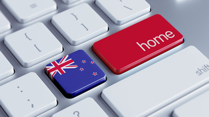 Fototapeta premium New Zealand Home Concept