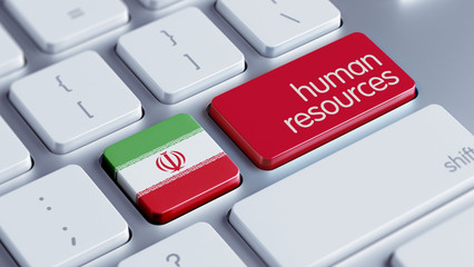 Iran Human Resources Concept