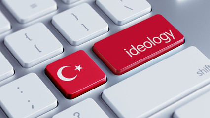 Fototapeta premium Turkey Ideology Concept