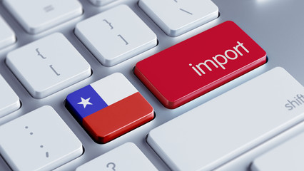 Chile Import Concept