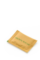 Sugar bag isolated on white