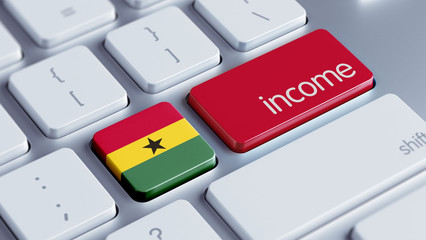 Ghana Income Concept