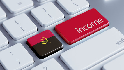 Fototapeta premium Angola Income Concept