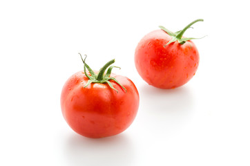 Tomato isolated on white