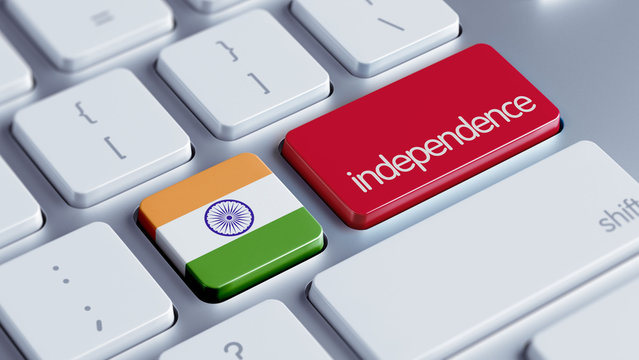 India Independence Concept