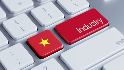 Fototapeta premium Vietnam Industry Concept