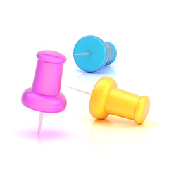 Composition of three pins