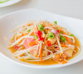 green papaya salad