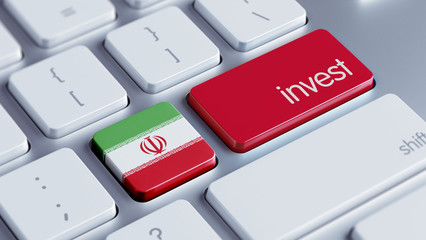 Fototapeta premium Iran Invest Concept.