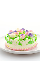 Flower cakes