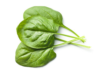 green spinach leaves