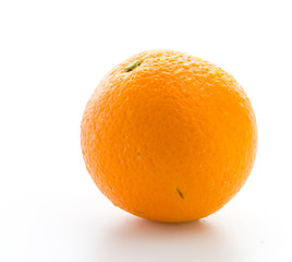 Orange isolated on white