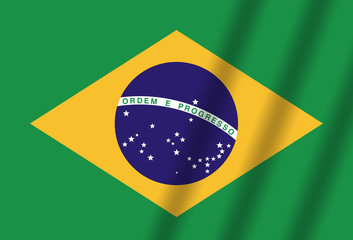 Brasilianische Flagge © nik0.0kin