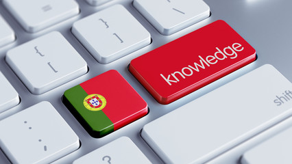 Fototapeta premium Portugal Knowledge Concept