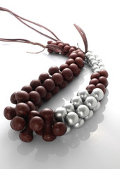 Wood Bead Necklace