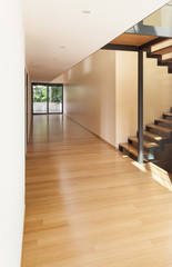 entrance of a modern villa