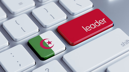Fototapeta premium Algeria Leader Concept