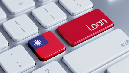Fototapeta premium Taiwan Loan Concept