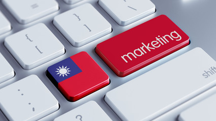 Fototapeta premium Taiwan Marketing Concept