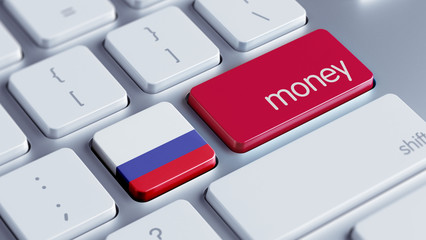 Fototapeta premium Russia Money Concept