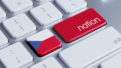 Fototapeta premium Czech Republic Nation Concept
