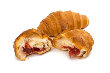 croissants isolated