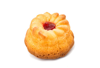 muffins with filling isolated