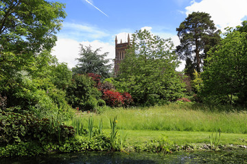 An English Village Church and Tower
