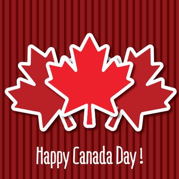 Happy Canada Day Card