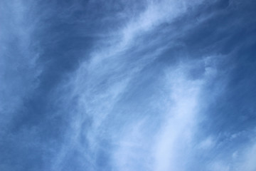 Blue sky and white clouds