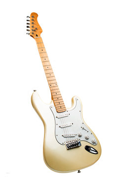 The image of an electric guitar