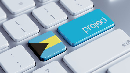 Fototapeta premium Bahamas. Project Concept.